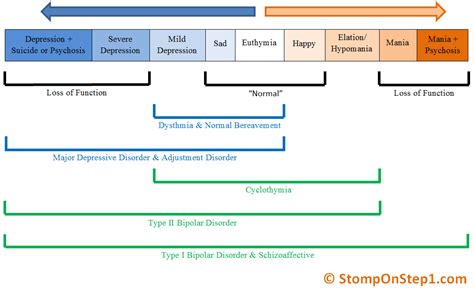 Mood Disorders: Major Depressive Disorder & Bipolar Type 1 | Stomp On Step1