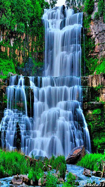 waterfall_148ws6au.gif (360×640) | Waterfall scenery, Waterfall background, Waterfall wallpaper