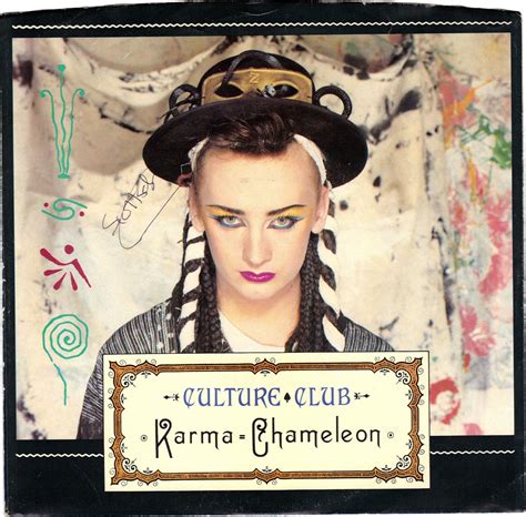 CULTURE CLUB - CULTURE CLUB/Karma Chameleon/45rpm record + PS - Amazon ...