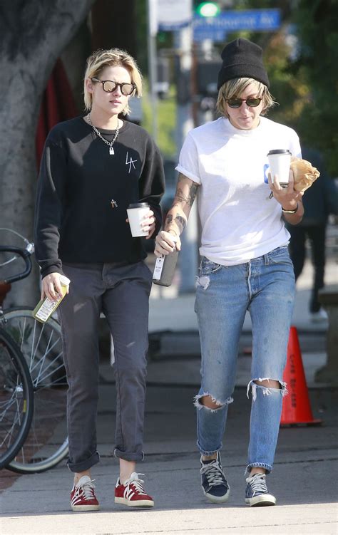 Kristen Stewart With Her Girlfriend in Los Feliz 8/20/2016 • CelebMafia