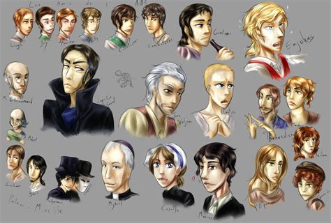 Amazing fan art! I don't own it! Every character but Bahorel. M. Mabeuf ...