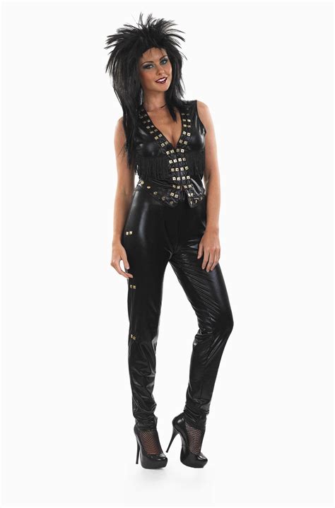 Ladies Rock Chic Costume For 80s Cher Fancy Dress Adults Womens | eBay