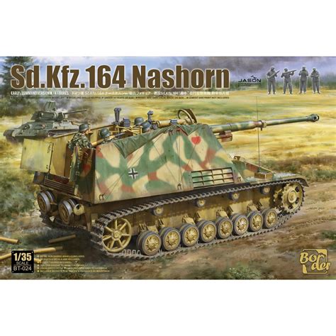 Border Models BT-024 1:35 Sd.Kfz.164 Nashorn Tank Military Model Kit