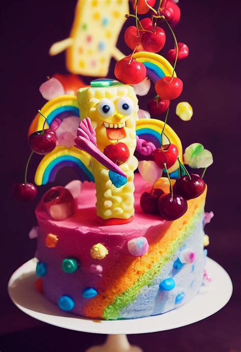 +30 Spongebob Cake Design Examples You Will Love - Eggradients.com