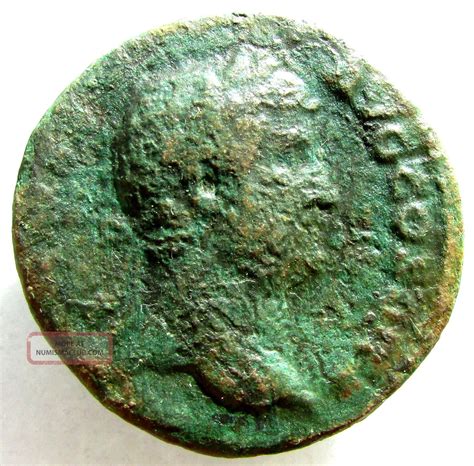 Roman Coin Copper As Of Emperor Hadrian - Great Portrait - E44