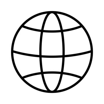 Planet Earth Outline PNG Transparent Images Free Download | Vector Files | Pngtree