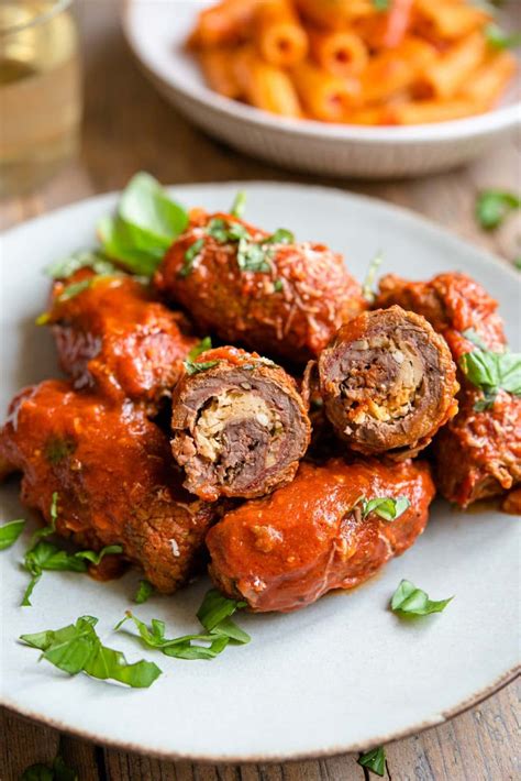 Italian Beef Braciole (Braciole al Sugo Pugliesi) - Inside The Rustic Kitchen