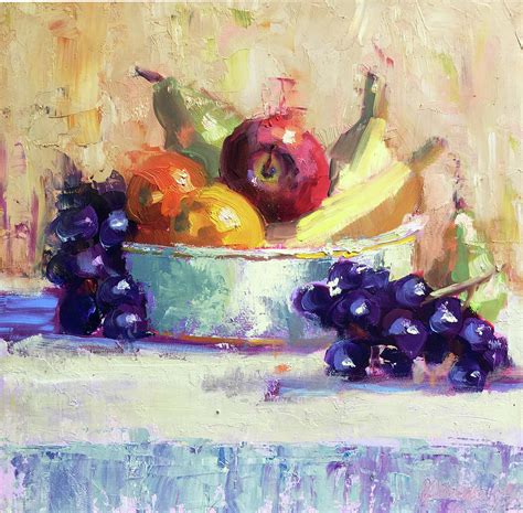 Fruit Bowl Painting by Jennifer Stottle Taylor - Fine Art America