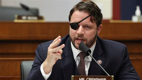 Dan Crenshaw returns to committee after eye surgery that left him blind ...