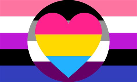 Asexual Panromantic Genderfluid Combo by Pride-Flags on DeviantArt