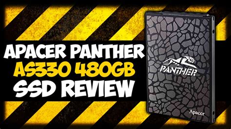 Apacer PANTHER AS330 480GB SSD Review - YouTube