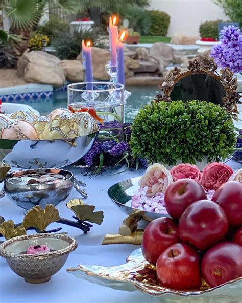 Persian New Year Table Decoration What Goes on It!