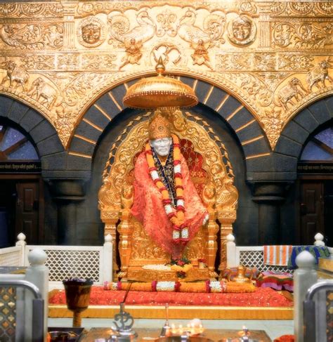 HD WALLPAPERS - HINDU GOD - FREE IMAGES - PHOTO DOWNLOAD: Golden Throne Shirdi Sai Baba