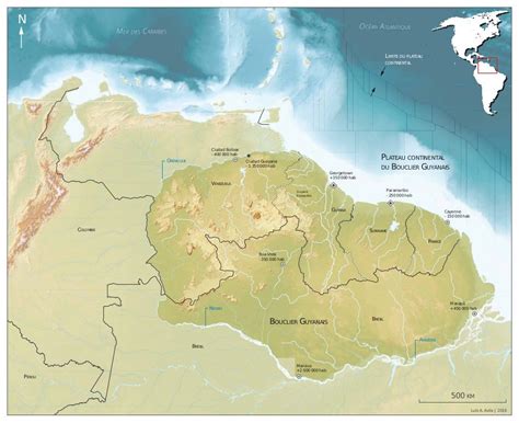 The Guiana Shield is the largest island in South America (?) [French]