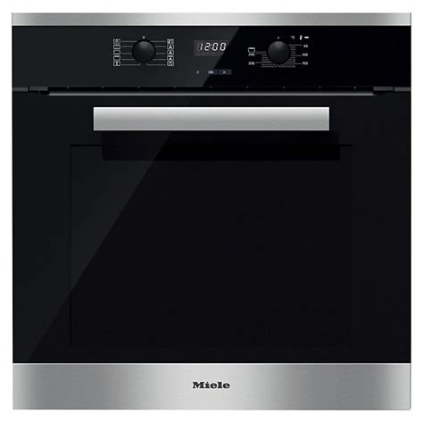 Miele H2661B-1CLST PureLine Built In Single Oven - STAINLESS STEEL ...