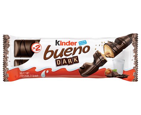 30 x Kinder Bueno Dark Chocolate Bar 43g | GroceryRun.com.au