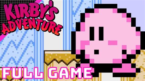 Kirby's Adventure (Nintendo Switch Online) - 100% Full Playthrough - YouTube