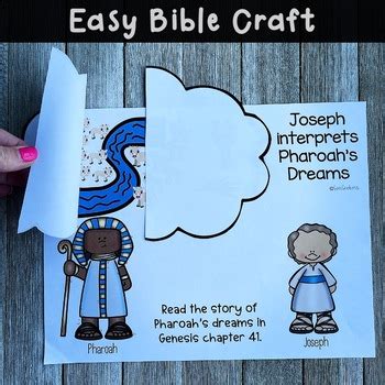 Joseph and Pharaohs Dreams Bible Craft | Sunday School by SonSeekers