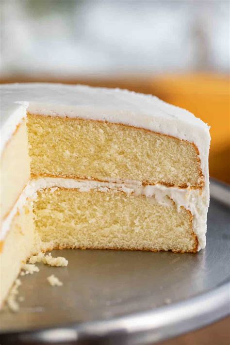 Easy Vanilla Cake Recipe [VIDEO] - Dinner, then Dessert