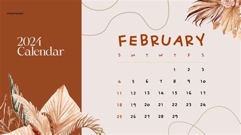 February 2024 Calendar Wallpapers - Top Free February 2024 Calendar ...