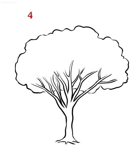 Discover more than 73 simple sketch tree - in.eteachers