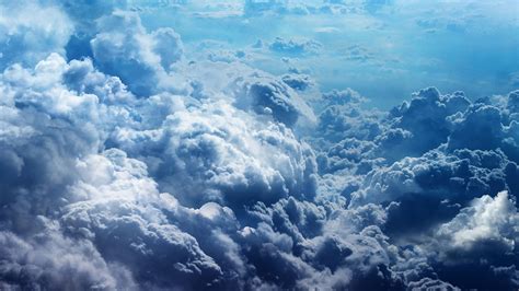 Blue clouds, clouds, nature, sky HD wallpaper | Wallpaper Flare