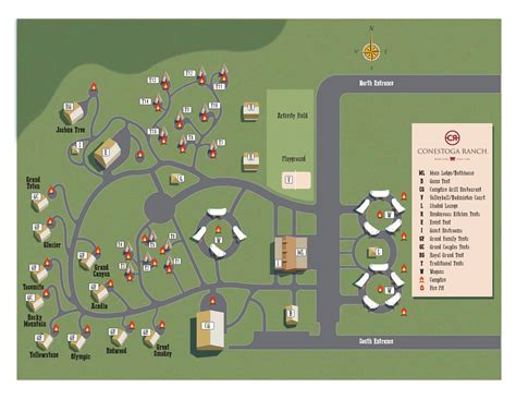 Resort Map - Ranch Information and Location | Conestoga Ranch