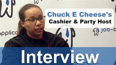 Chuck E. Cheese's Interview - Party Host - YouTube