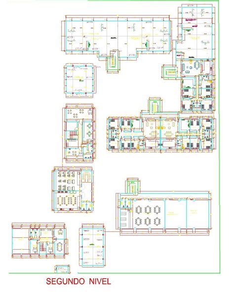 Children's Shelter, Children's Village, Orphanage 2D DWG Plan for ...