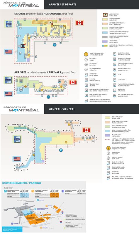 Montreal airport map