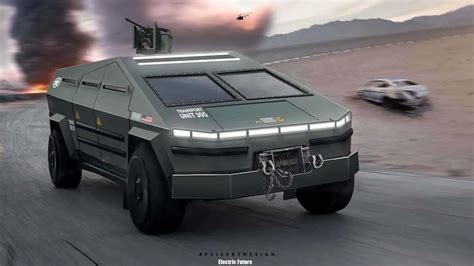 The Ultimate Electric Tactical Combat Cybertruck