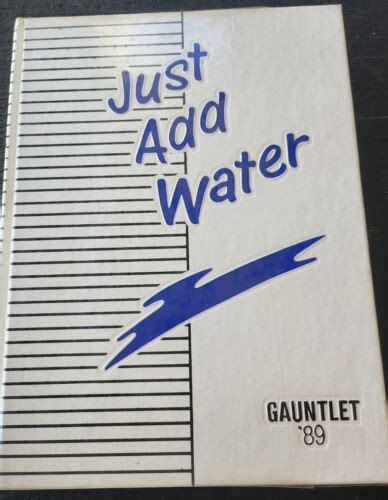 1989 GAUNTLET Atwater High School - Atwater, CA - YEARBOOK Vol. 31 | eBay