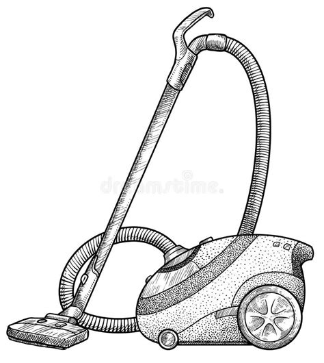 Vacuum Cleaner - Pencil Sketch Stock Illustration - Illustration of sketch, cleaner: 104243681