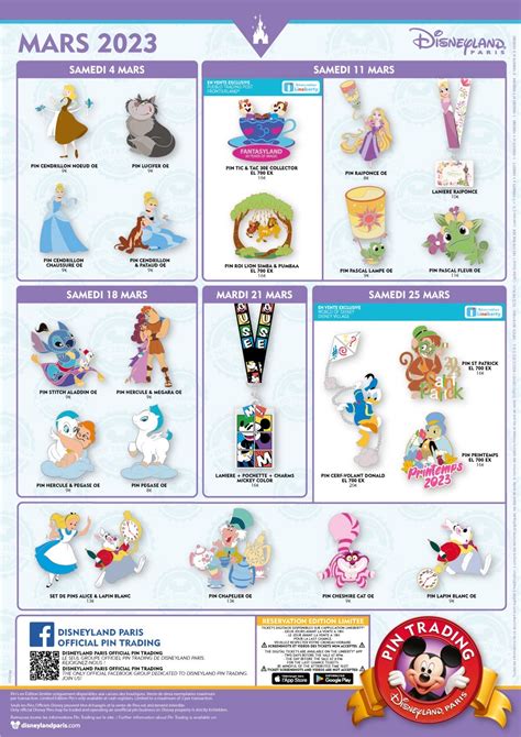 Disneyland Paris March 2023 Pin Releases - Disney Pins Blog