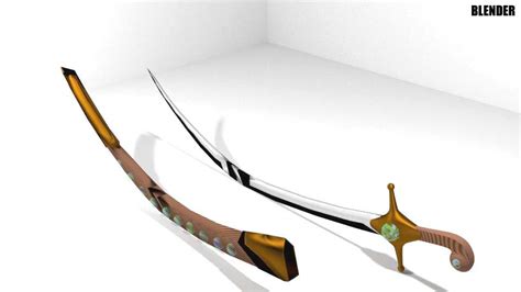 Shamshir Sword - 3D Model by faizal3DX