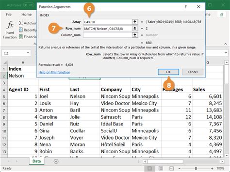 INDEX and MATCH in Excel | CustomGuide