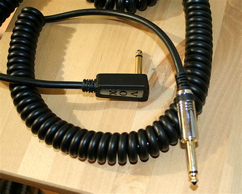 The Vox Vintage Coil Cord – and why I love spiral guitar cables | Mark ...