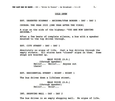 How to Structure and Format Your Television Scripts - The Script Lab