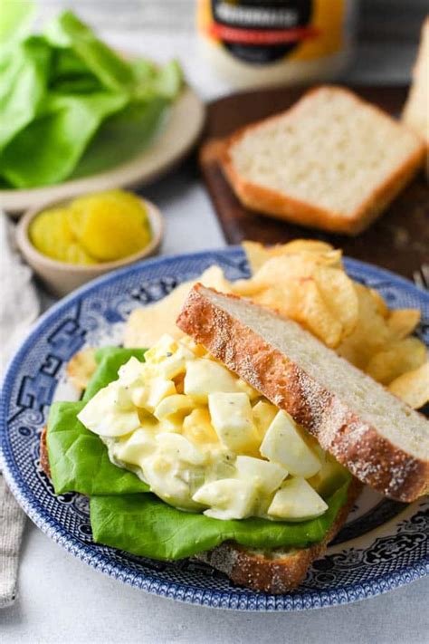 Egg Salad Sandwich {Old-Fashioned Recipe!} - The Seasoned Mom