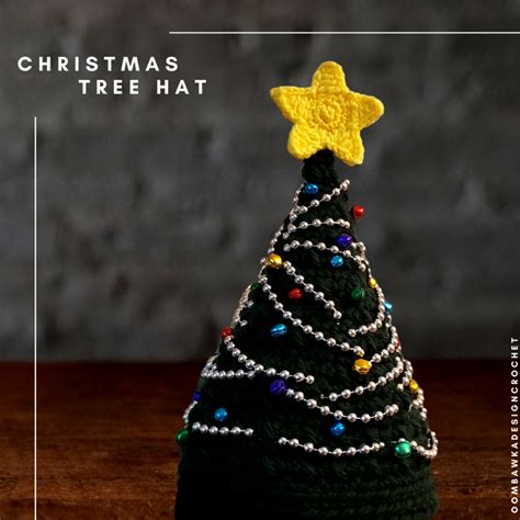 Crochet Christmas Tree Hat Pattern