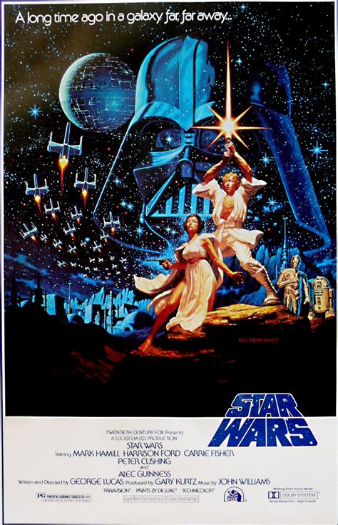 The Geeky Nerfherder: Movie Poster Art: Star Wars (1977)