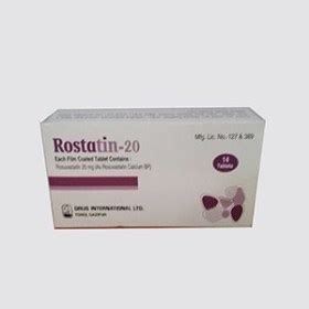 Rostatin 5mg 10pcs | Medcare BD