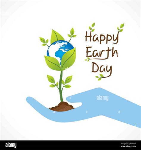 creative earth day banner design vector Stock Vector Image & Art - Alamy