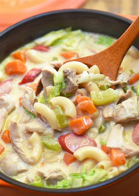 Chicken macaroni soup – Artofit