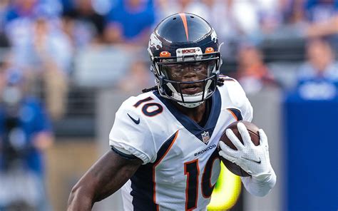 Report: X-Rays negative for Broncos Jerry Jeudy on ankle injury