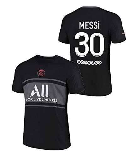 Nike Men's Paris Saint-Germain '21 Lionel Messi #30 Breathe Stadium ...