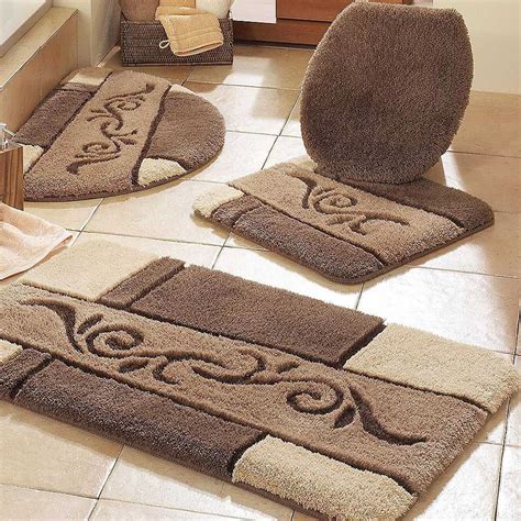 Bath Mats And Rugs Sets | Bathroom rug sets, Patterned bathroom rugs, Luxury bath rugs