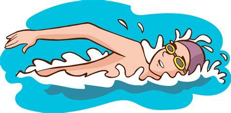 Swimmer swimming in pool cartoon vector 21592916 Vector Art at Vecteezy