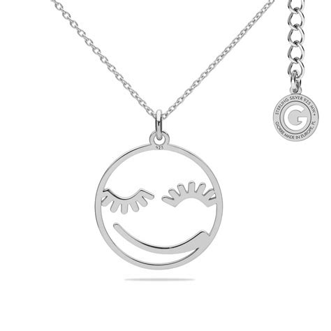 Smile necklace silver 925 Store GIORRE