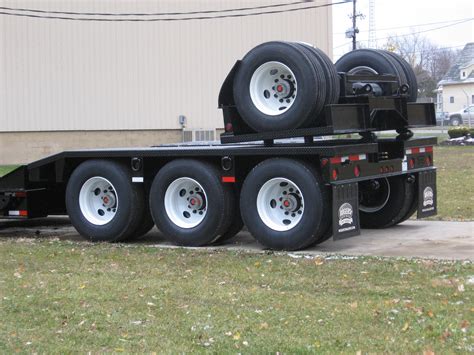 100-ton SP100-4XDRR4 Detachable Rear Trailer, Modular Trailer